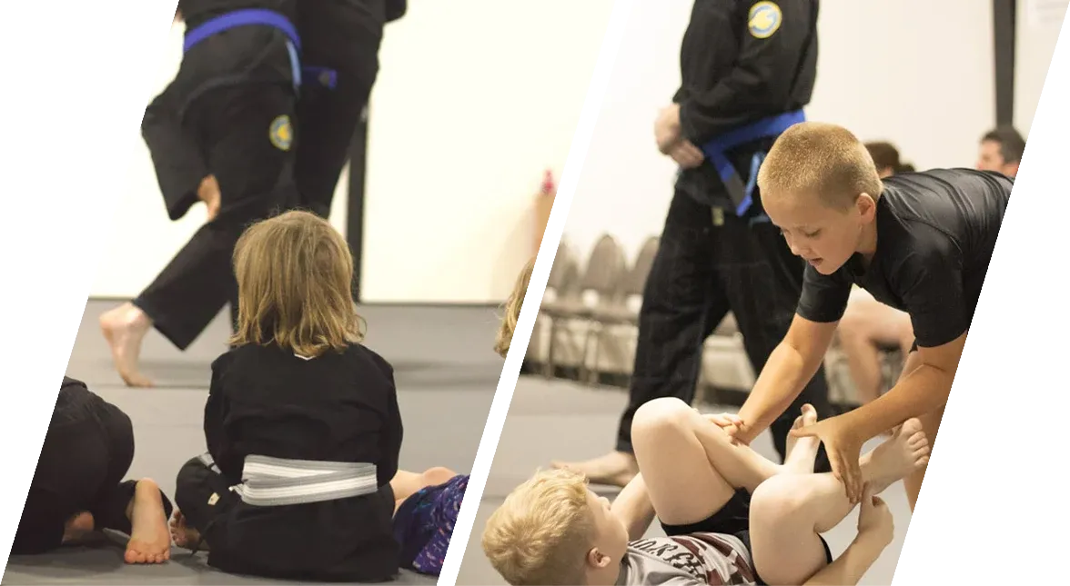 Kids competition Jiu-Jitsu training at Double Five BJJ Tyler